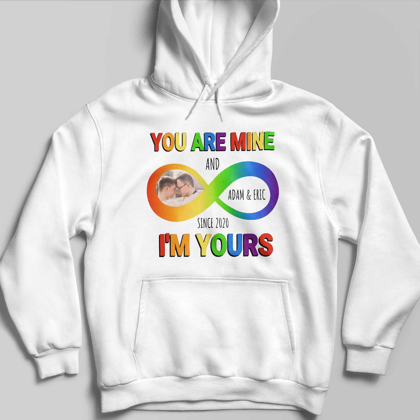 You Are Mine And I'm Yours Infinity Love Design