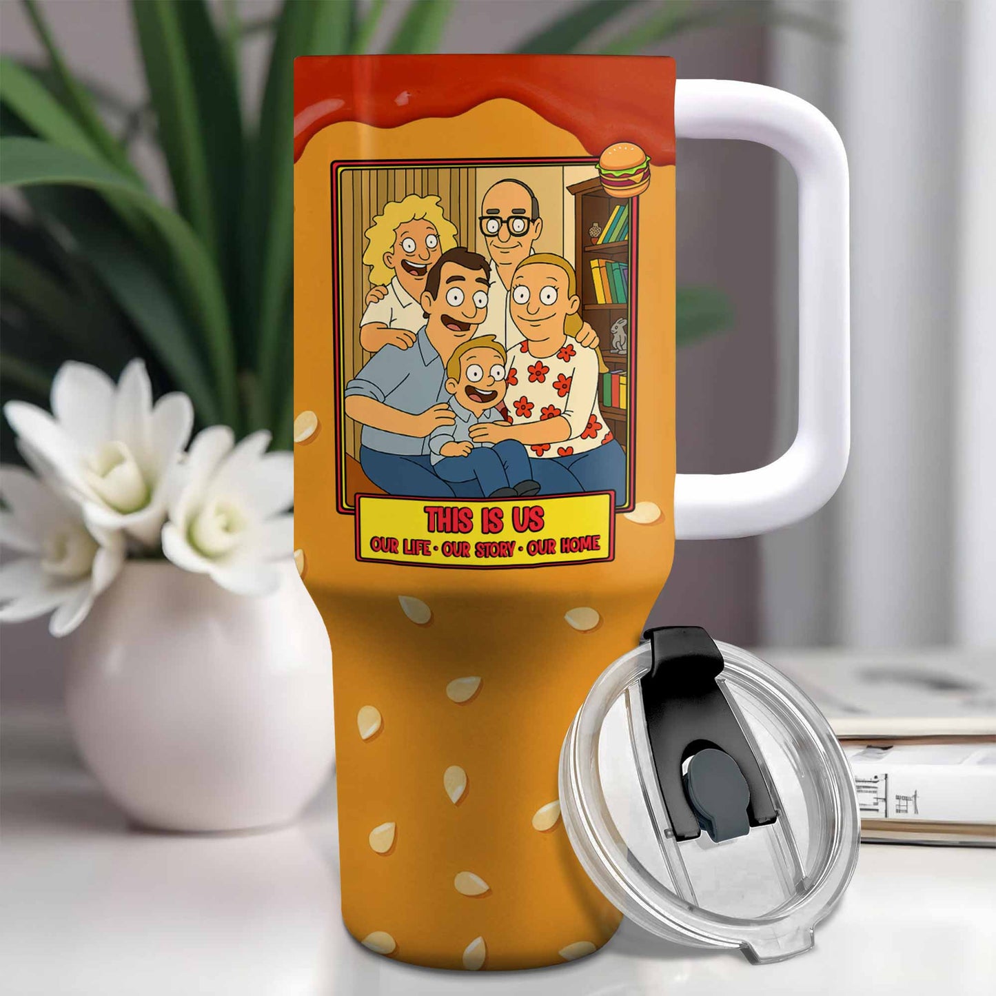 From The Womb To The Tomb Cartoon Family Design