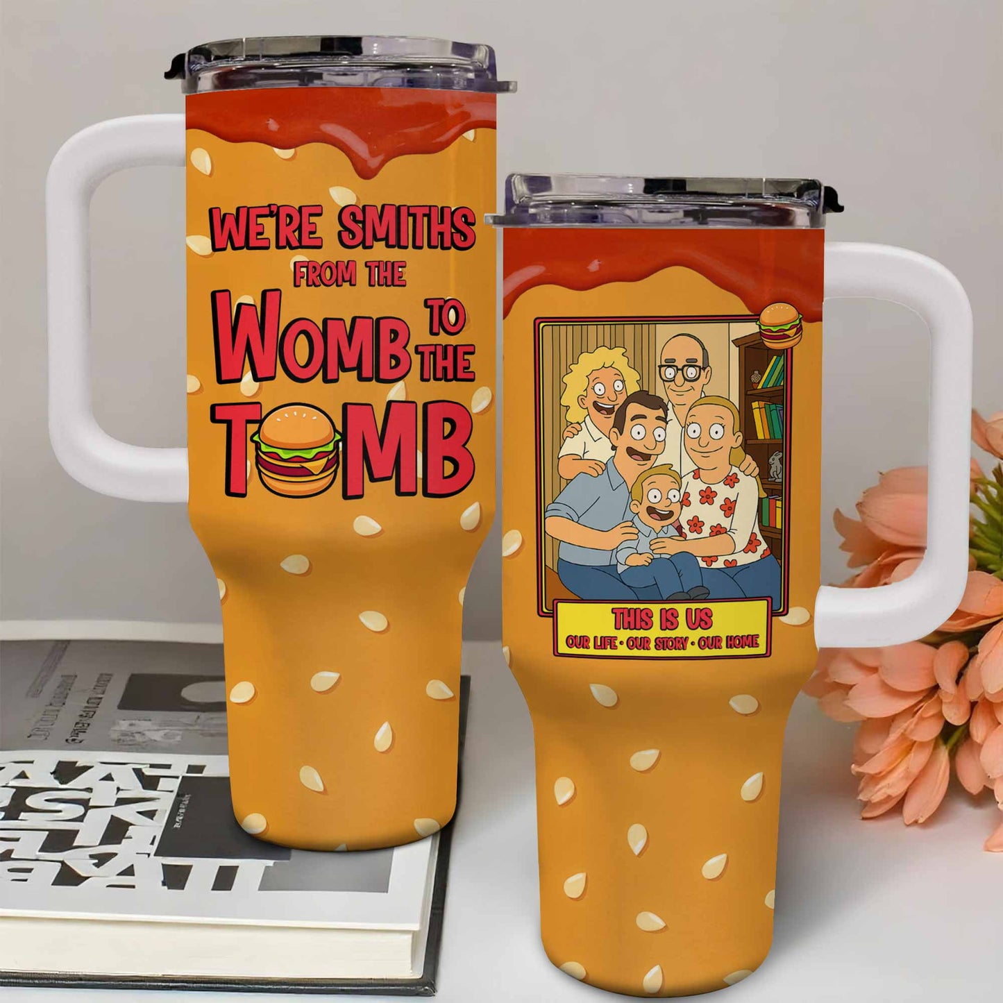 From The Womb To The Tomb Cartoon Family Design