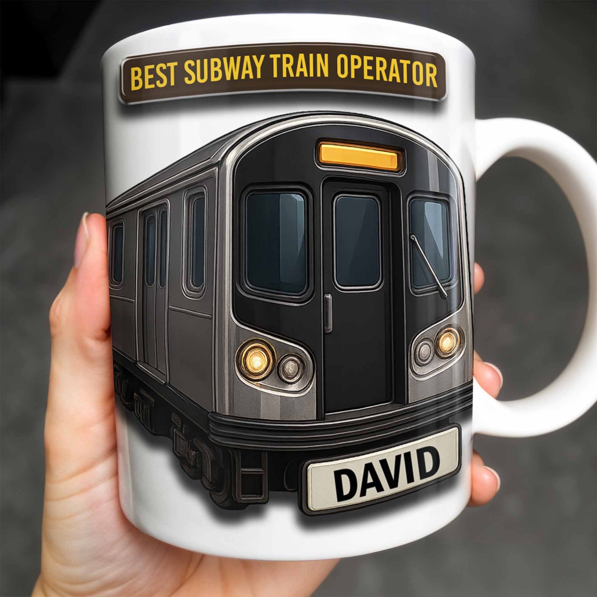 Best Subway Train Operator Coffee Mug