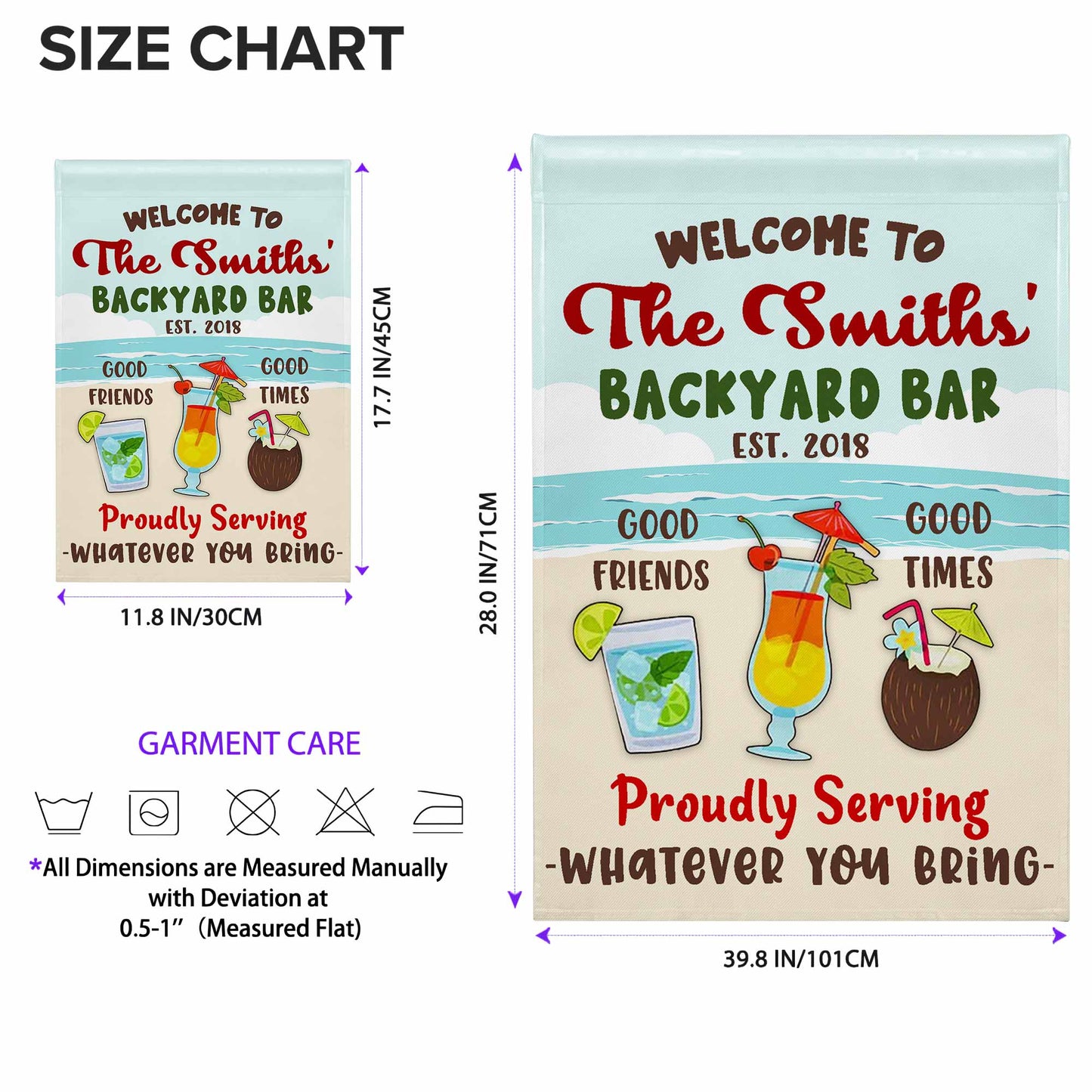 Welcome To The Backyard Bar, Proudly Serving Whatever You Bring