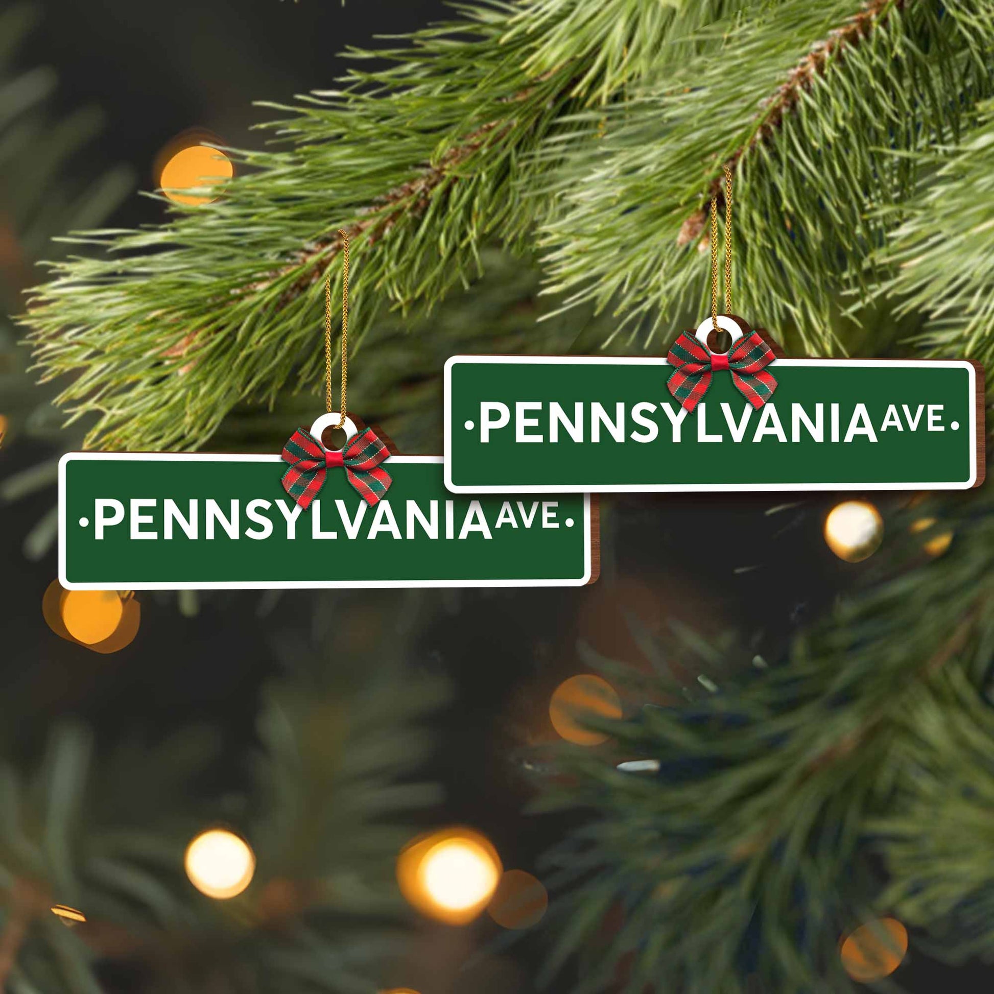 Celebrate Your Special Place With Pennsylvania Ave Ornament