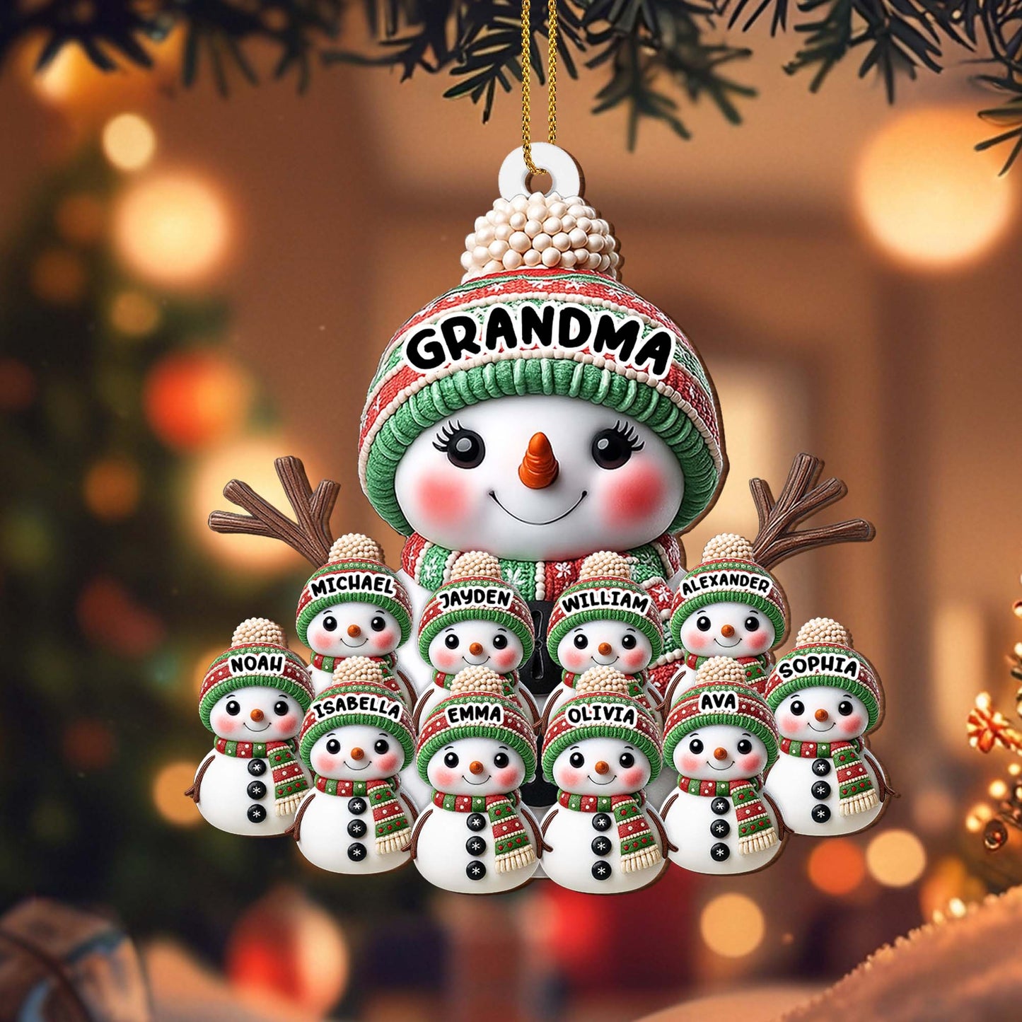 Create A Warm Holiday Decoration With Snowman