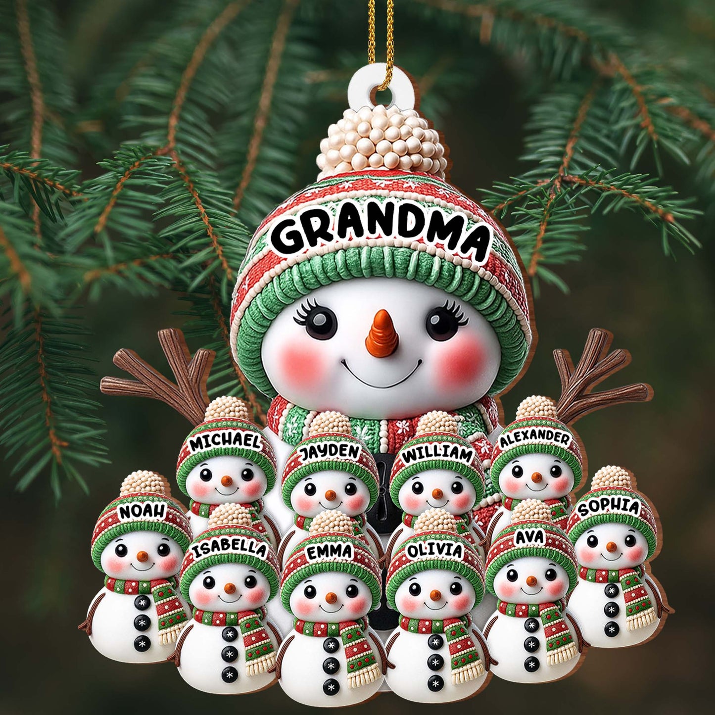 Create A Warm Holiday Decoration With Snowman