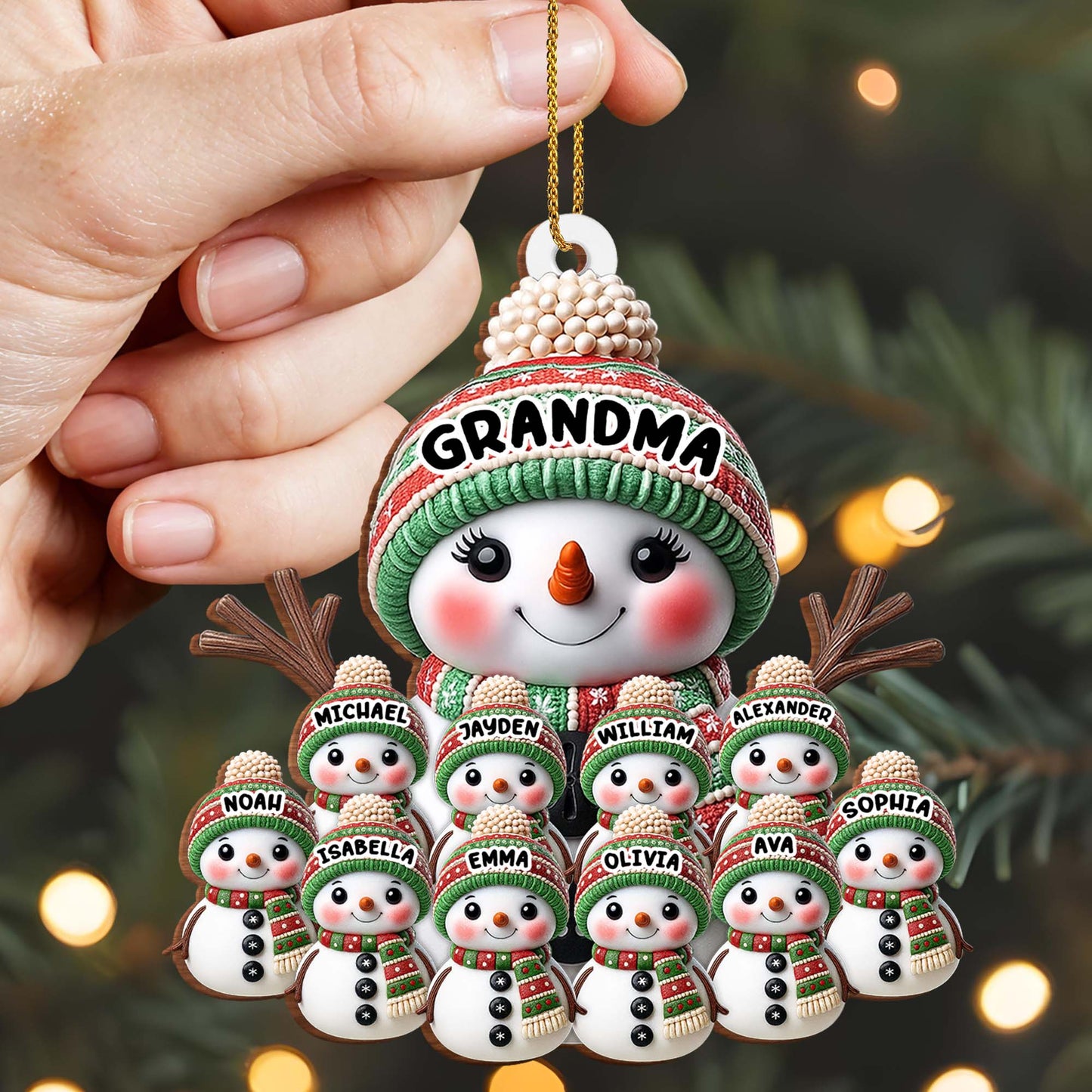 Create A Warm Holiday Decoration With Snowman