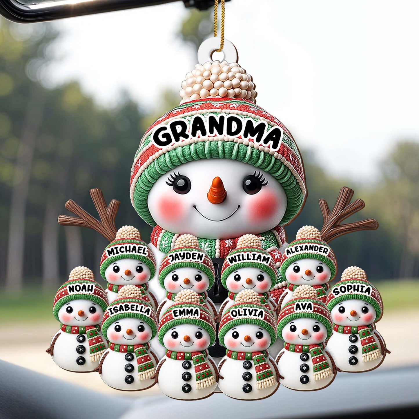 Create A Warm Holiday Decoration With Snowman