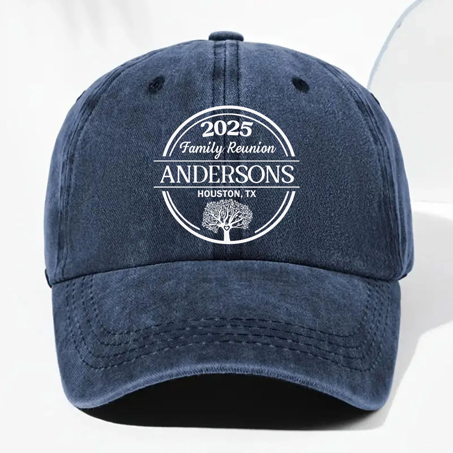 Family Reunion Customizable Family Tree Cap