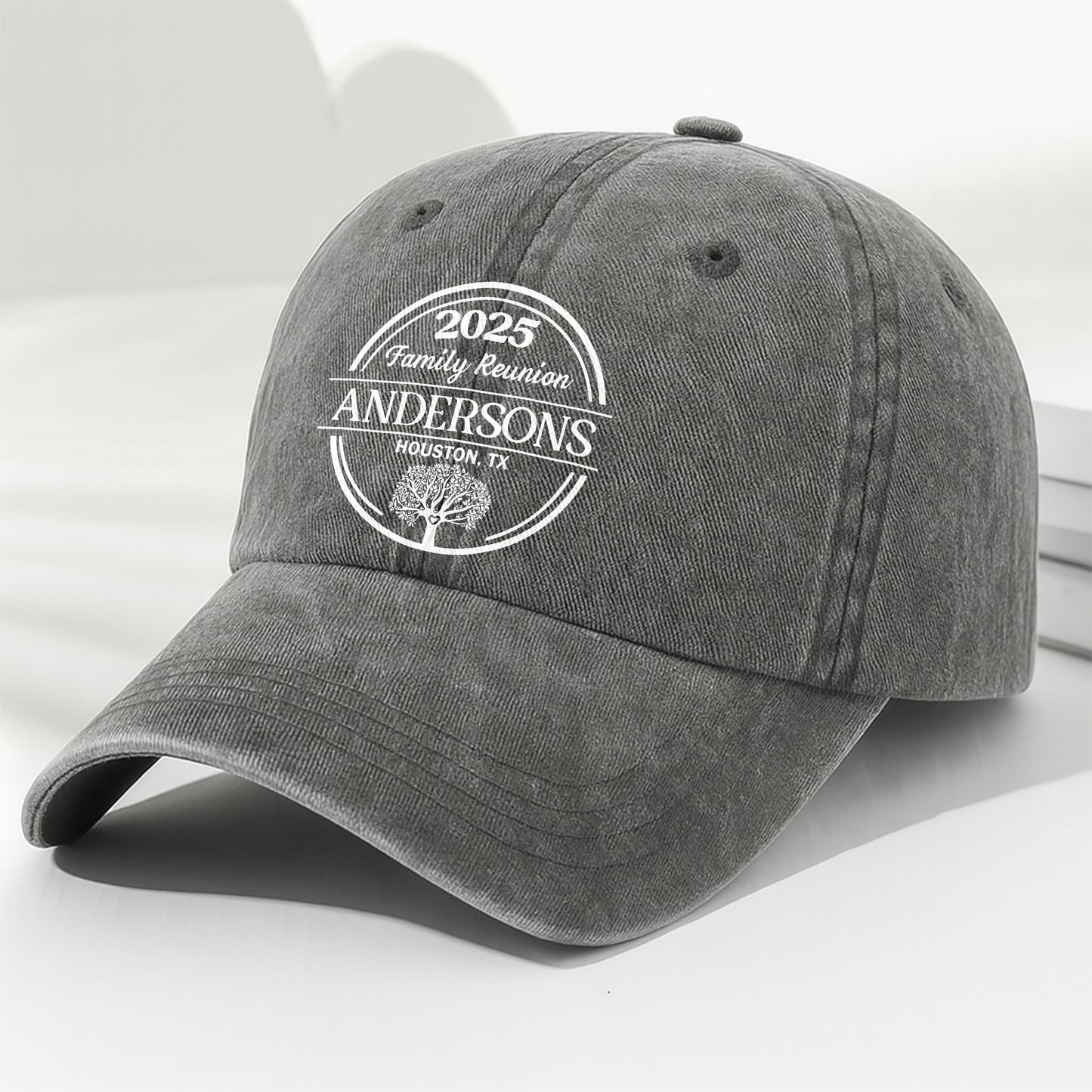Family Reunion Customizable Family Tree Cap