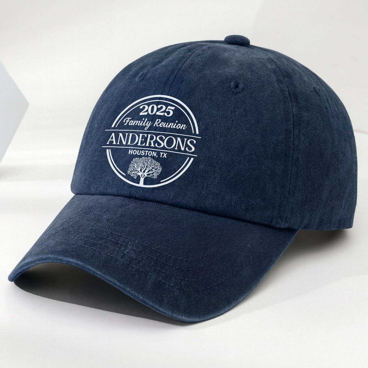 Family Reunion Customizable Family Tree Cap