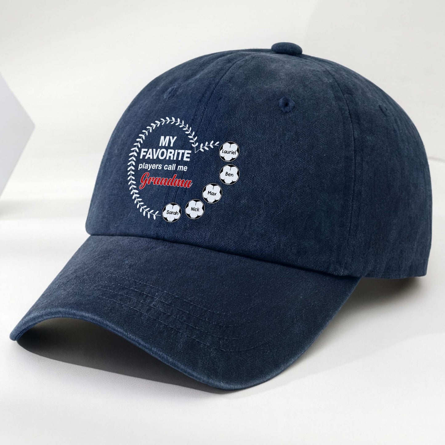 My Favorite Players Call Me Grandma Baseball Cap