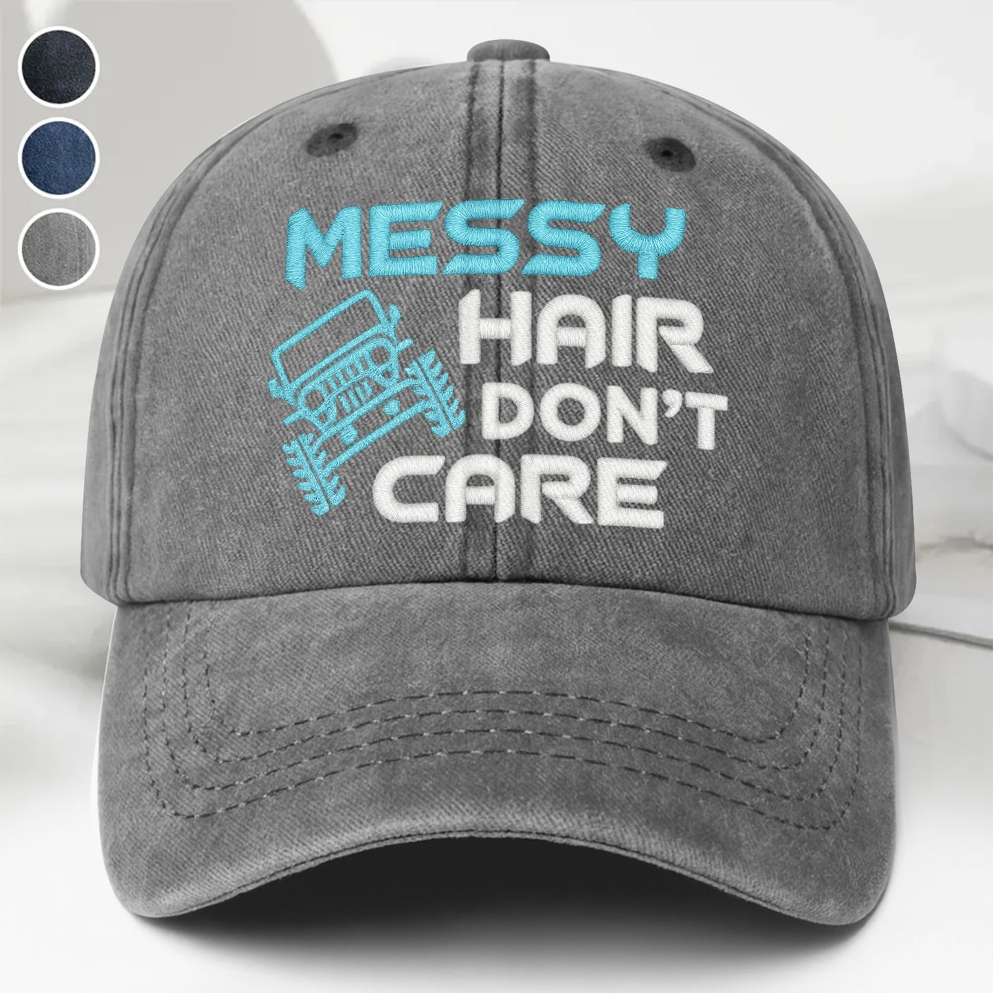 Messy Hair Don't Care