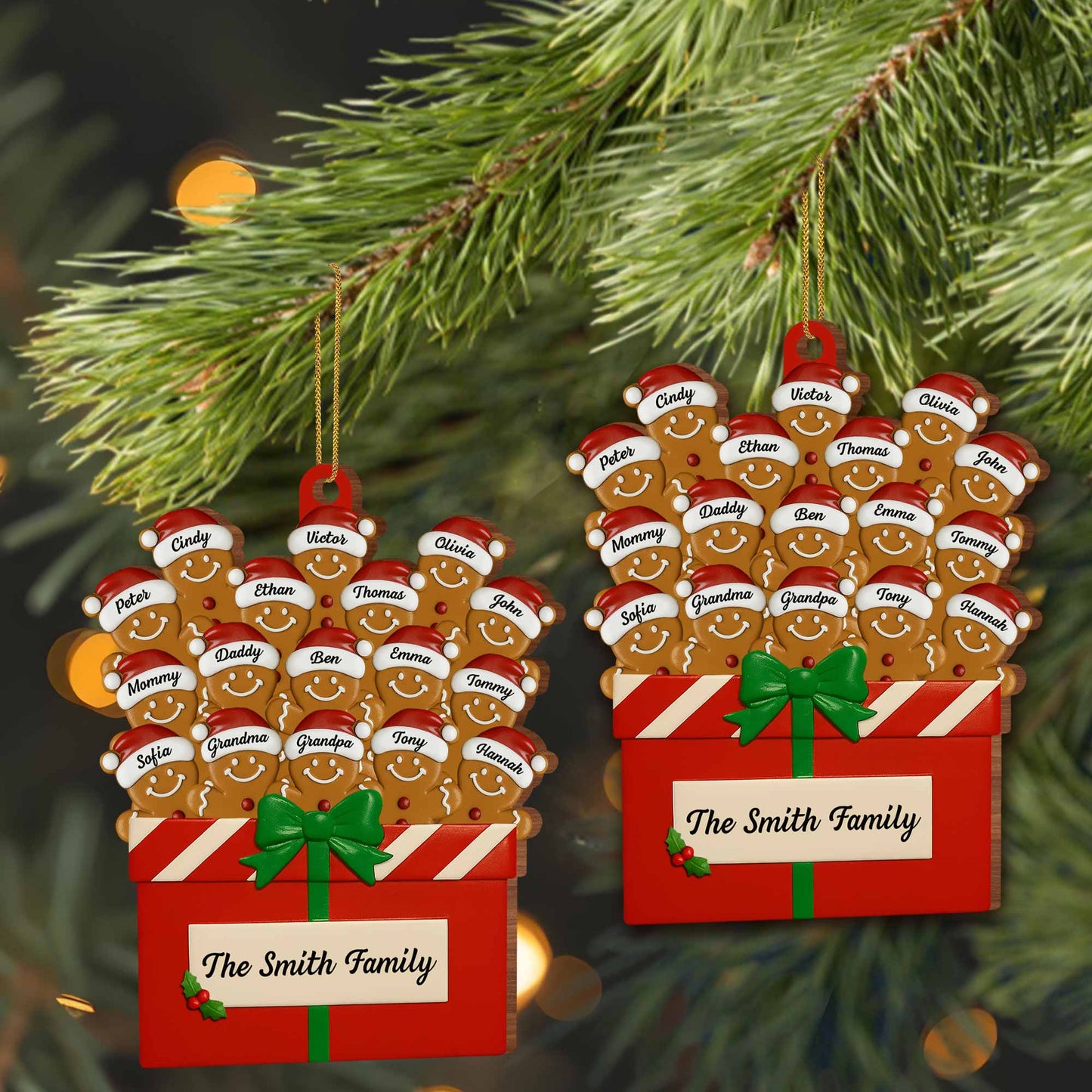 Celebrate Festive Family Memories With Gingerbread Ornaments