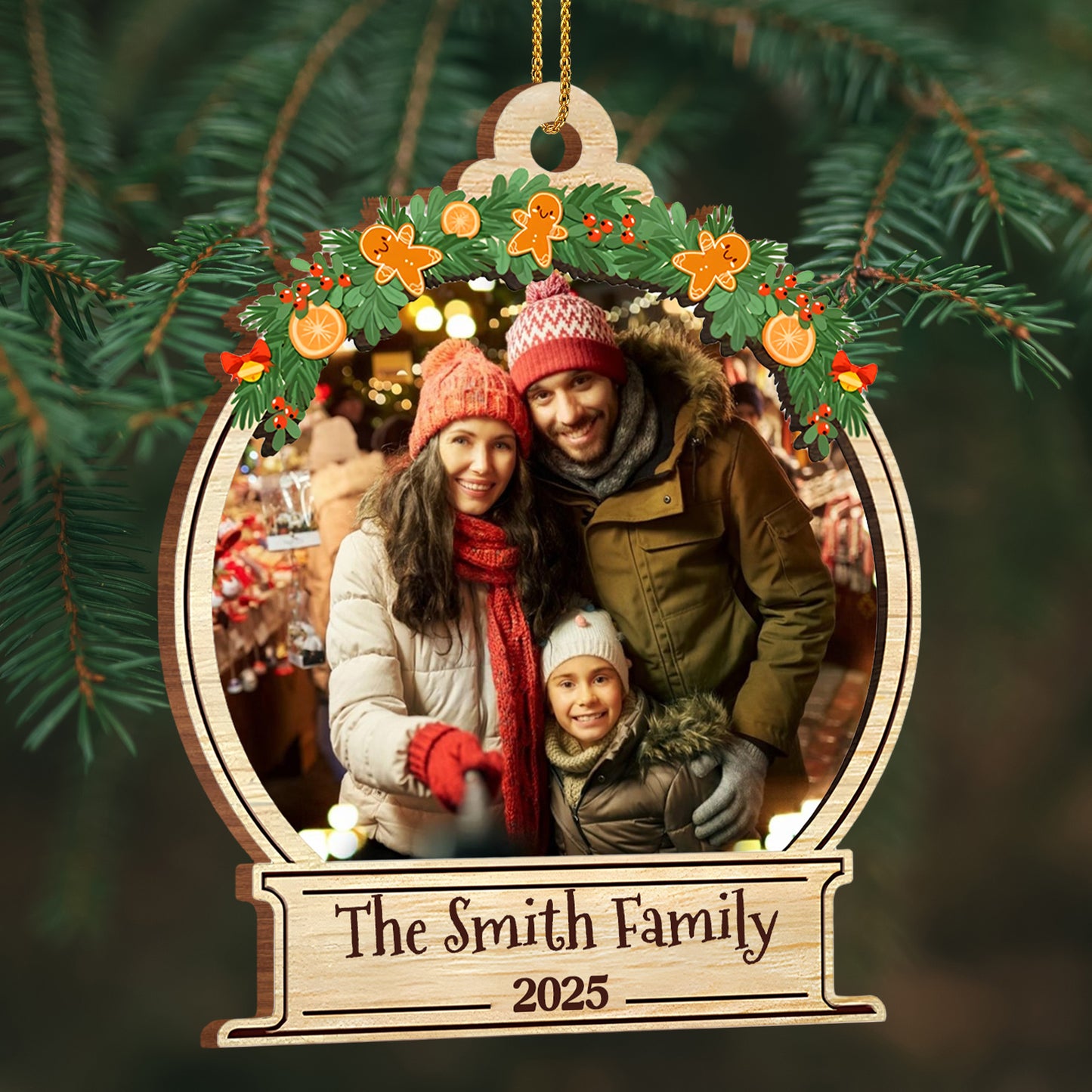 Celebrate Your Family's Moments With Holly And Gingerbread
