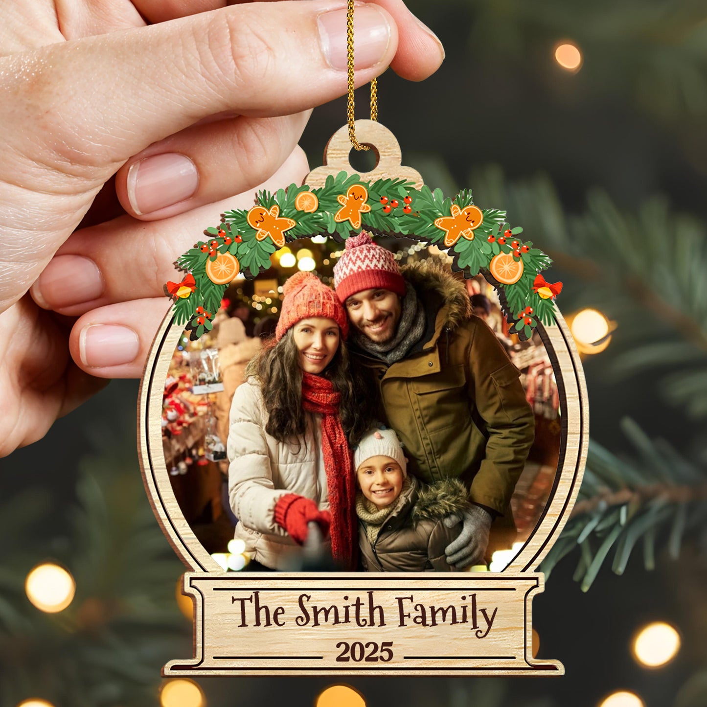 Celebrate Your Family's Moments With Holly And Gingerbread