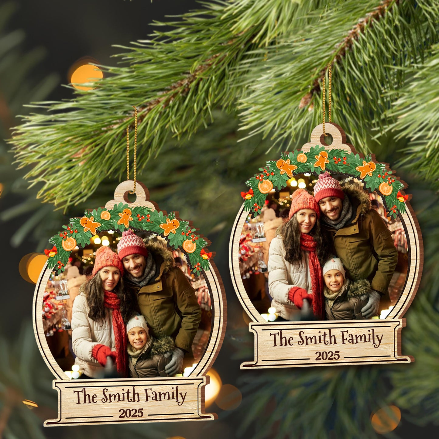 Celebrate Your Family's Moments With Holly And Gingerbread