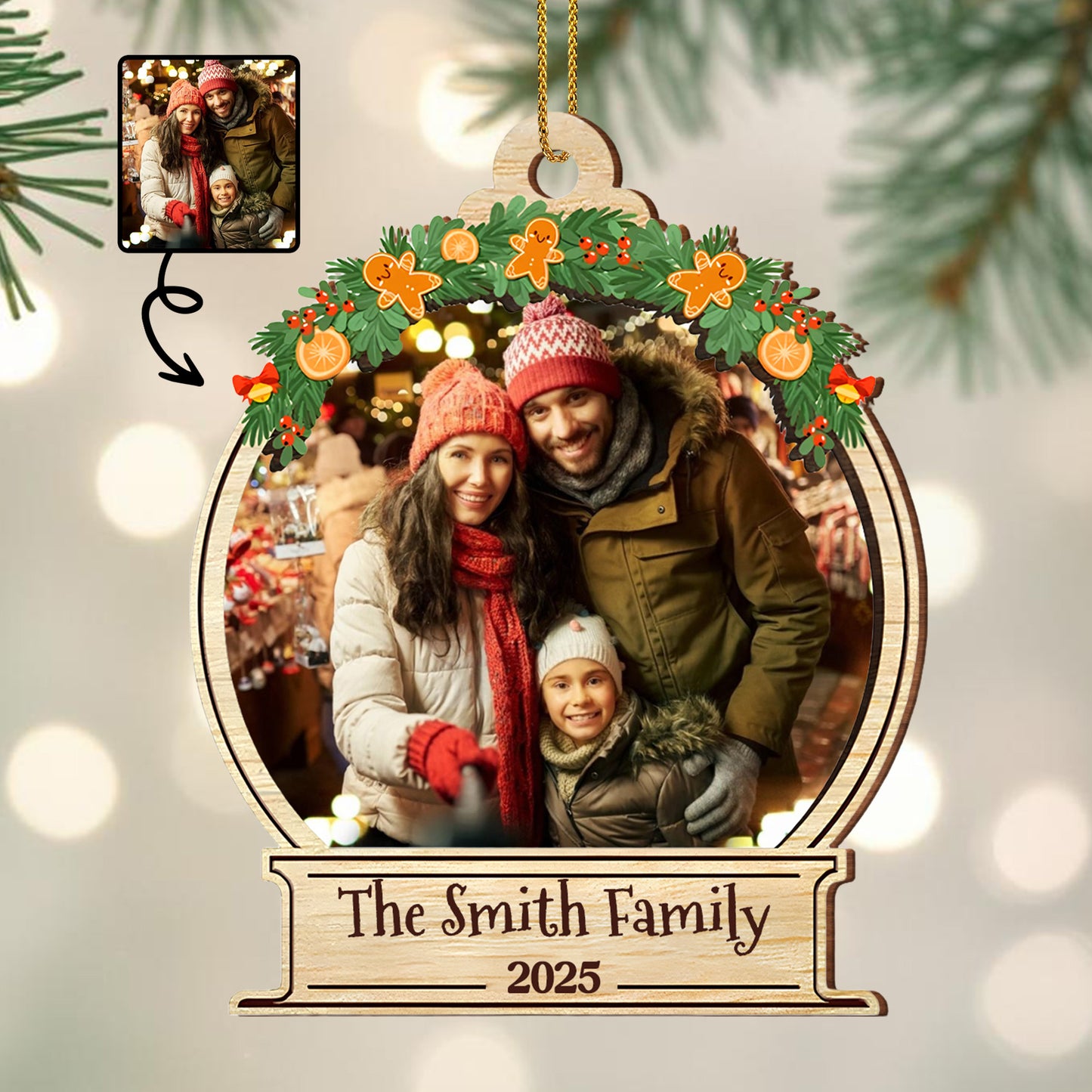 Celebrate Your Family's Moments With Holly And Gingerbread