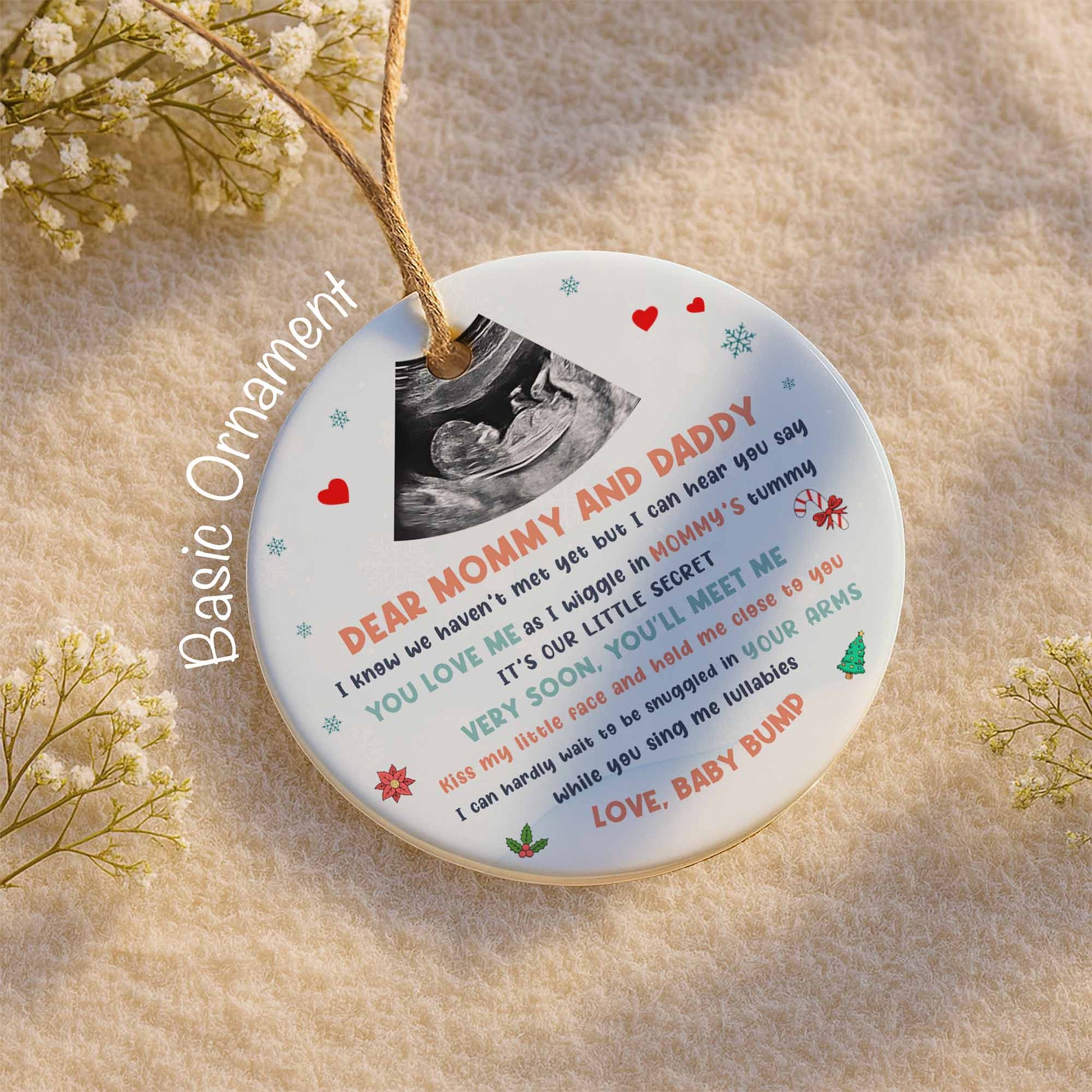 Dear Mommy And Daddy, Soon You'll Meet Me