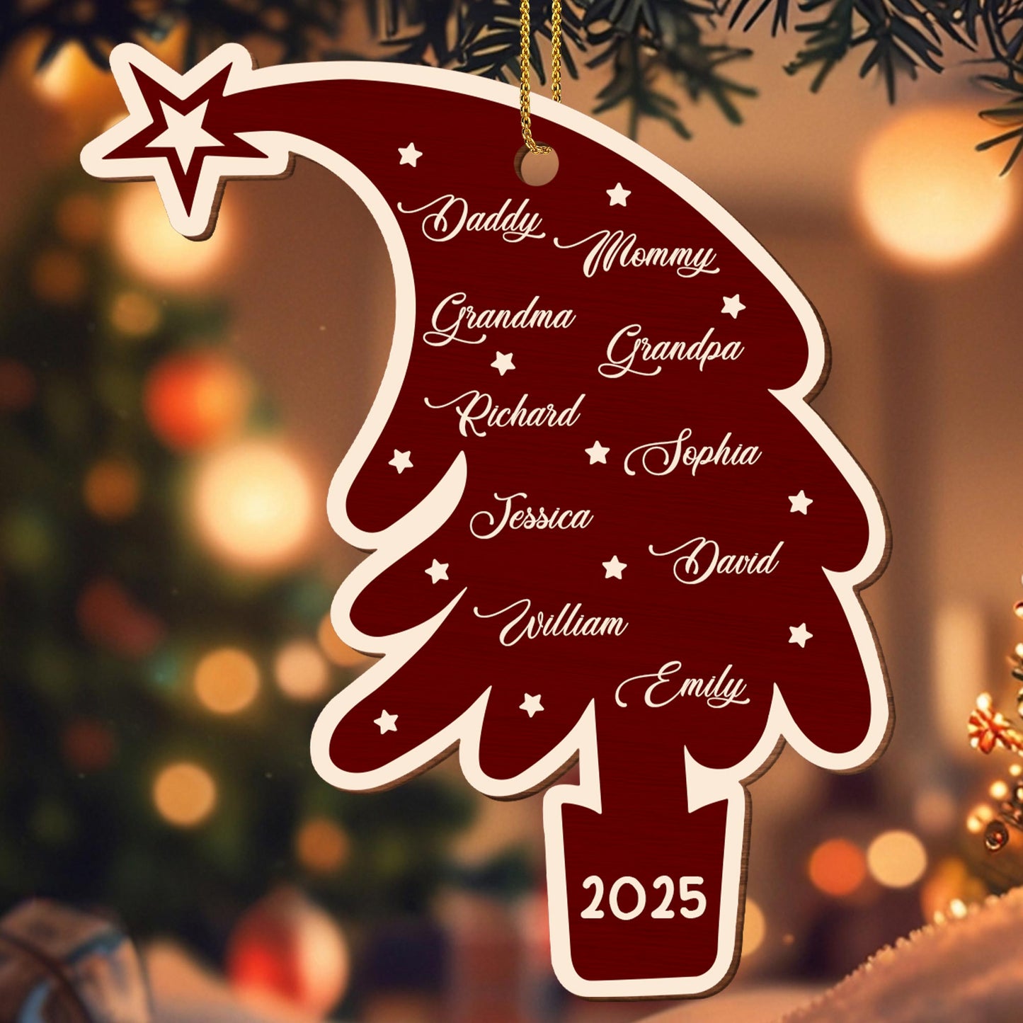 Celebrate This Season With Our Personalized Family Christmas Tree