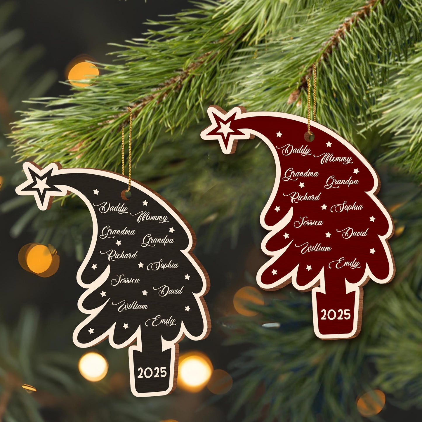 Celebrate This Season With Our Personalized Family Christmas Tree