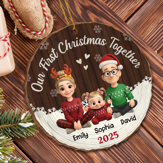 Our First Christmas Together Family Ornament