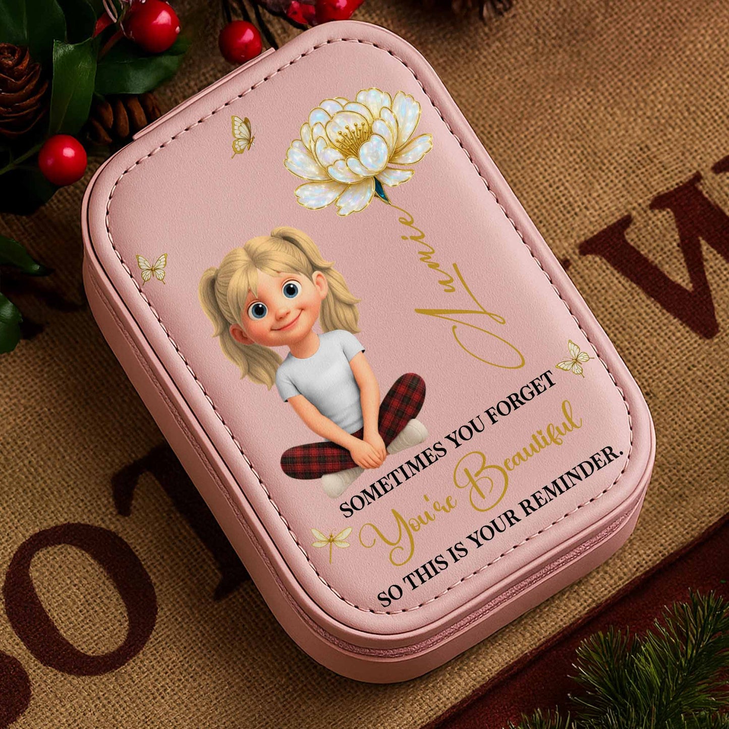 Sometimes You Forget You're Beautiful, Reminder With Girl And Flower