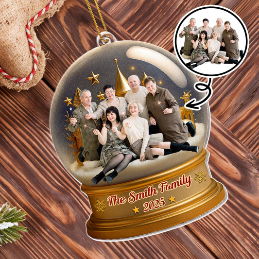 Celebrate Your Family With This Beautiful Bell And Stars Design