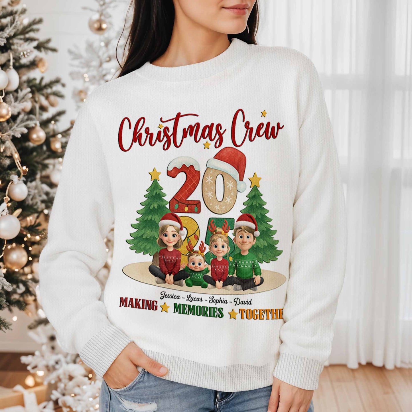 Christmas Crew Making Memories Together