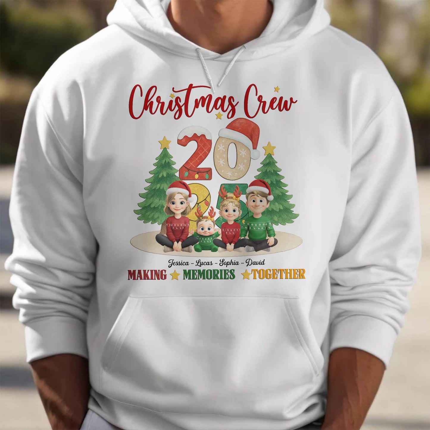Christmas Crew Making Memories Together With Holiday Themes