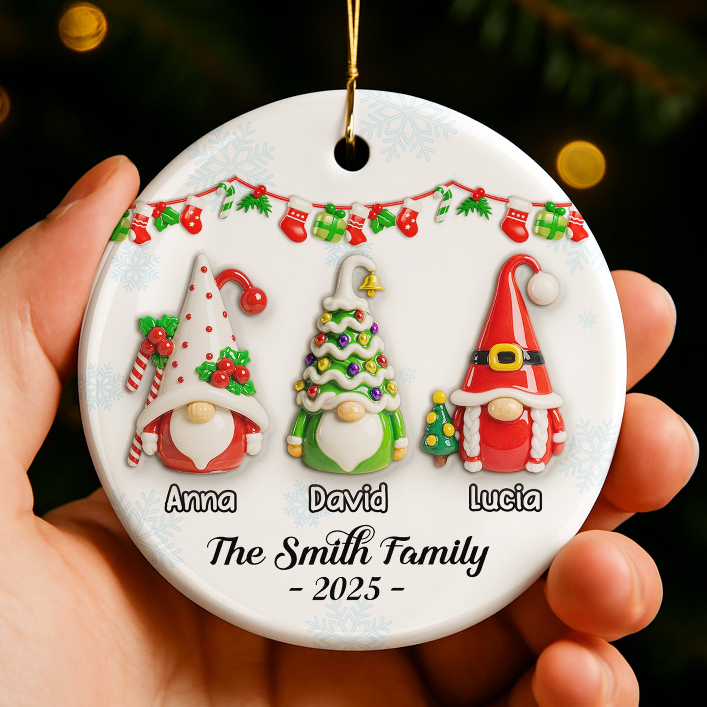 Celebrate Your Holidays, Festive Gnomes And Christmas Decorations