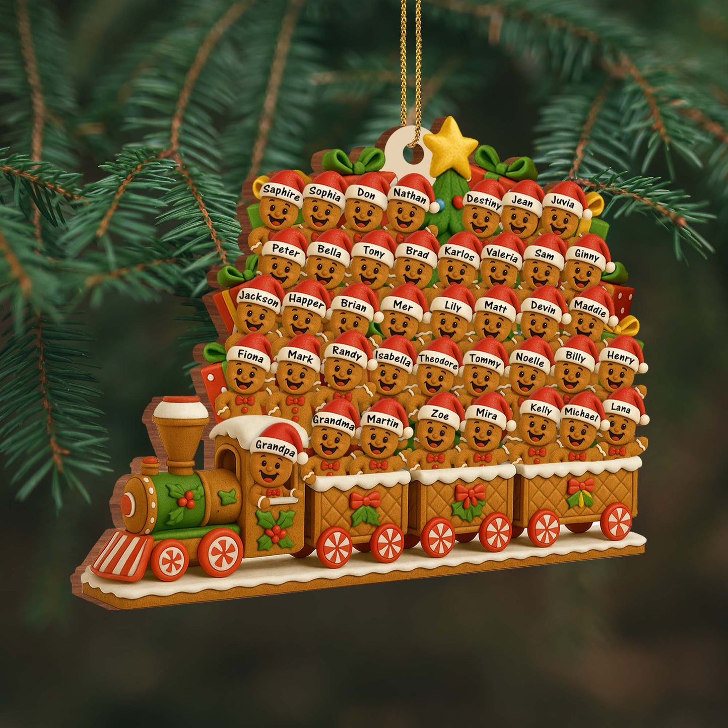 Celebrate The Holidays With Our Festive Gingerbread Train
