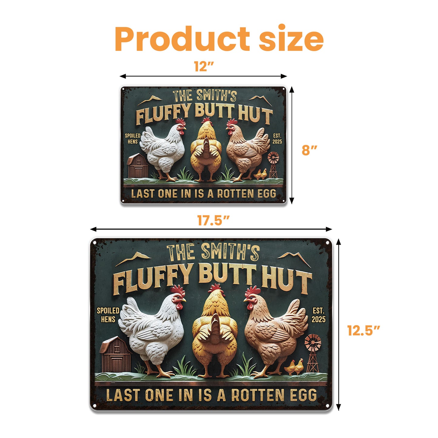 Fluffy Butt Hut Spoiled Hens Last One In Is A Rotten Egg