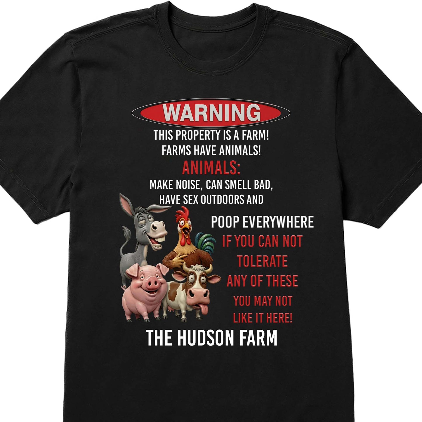 Warning This Property Is A Farm With Many Animals