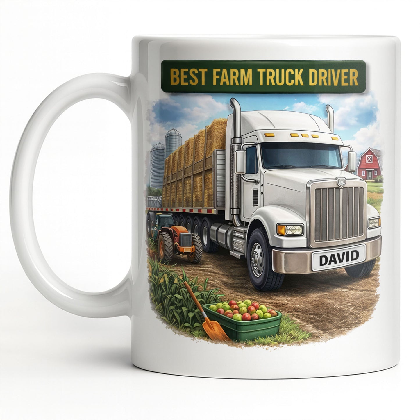 Best Farm Truck Driver With Classic Truck Design