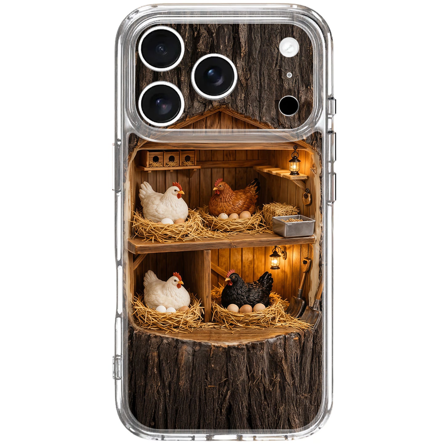 Cozy Hen House Design With Chickens And Eggs