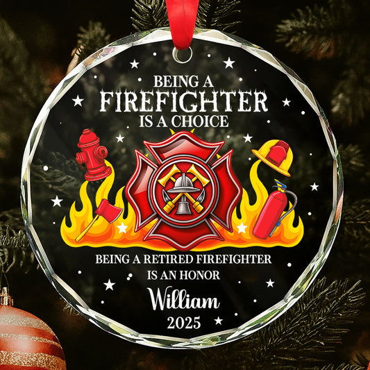 Being A Firefighter Is A Choice, Honoring Retired Firefighters