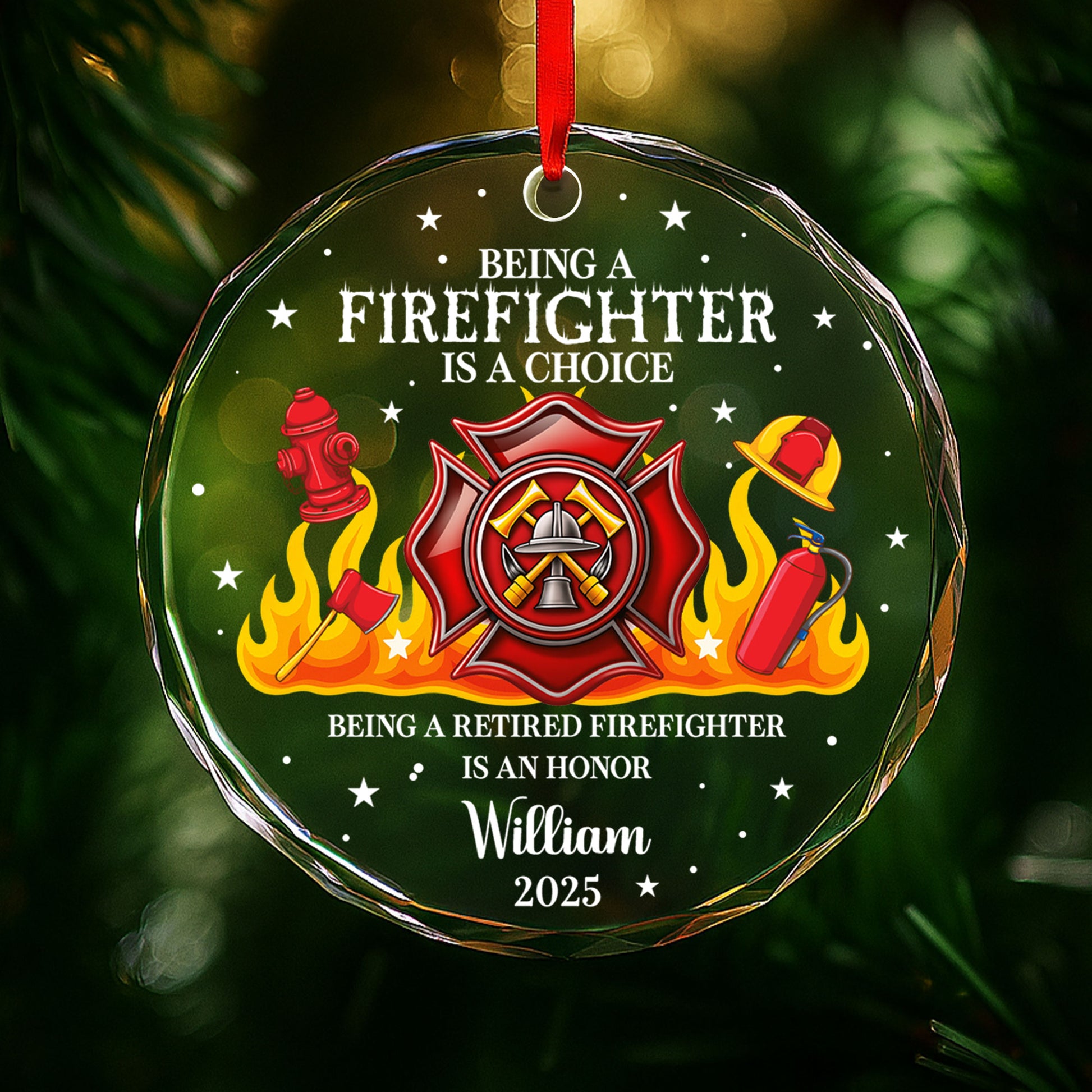 Being A Firefighter Is A Choice, Honoring Retired Firefighters