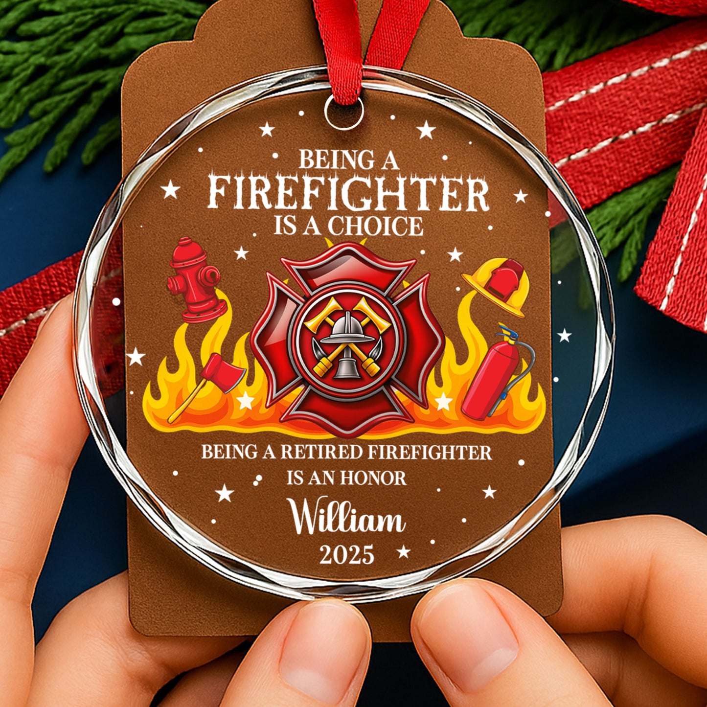 Being A Firefighter Is A Choice, Honoring Retired Firefighters