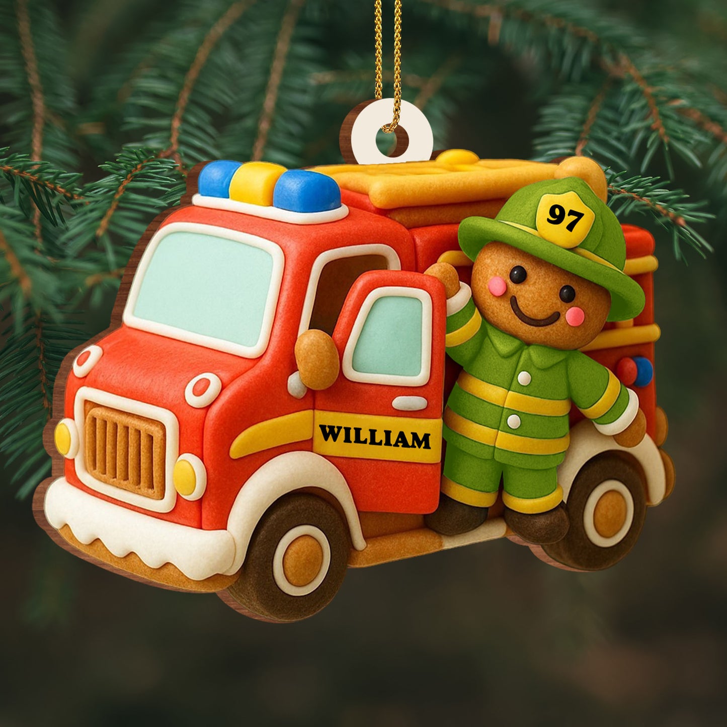 Celebrate Your Little Hero Fire Truck and Firefighter