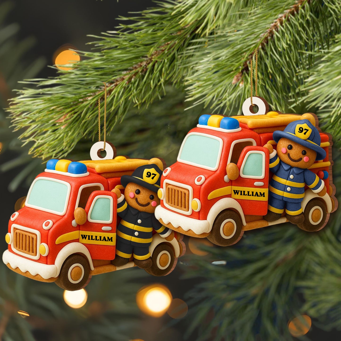 Celebrate Your Little Hero Fire Truck and Firefighter