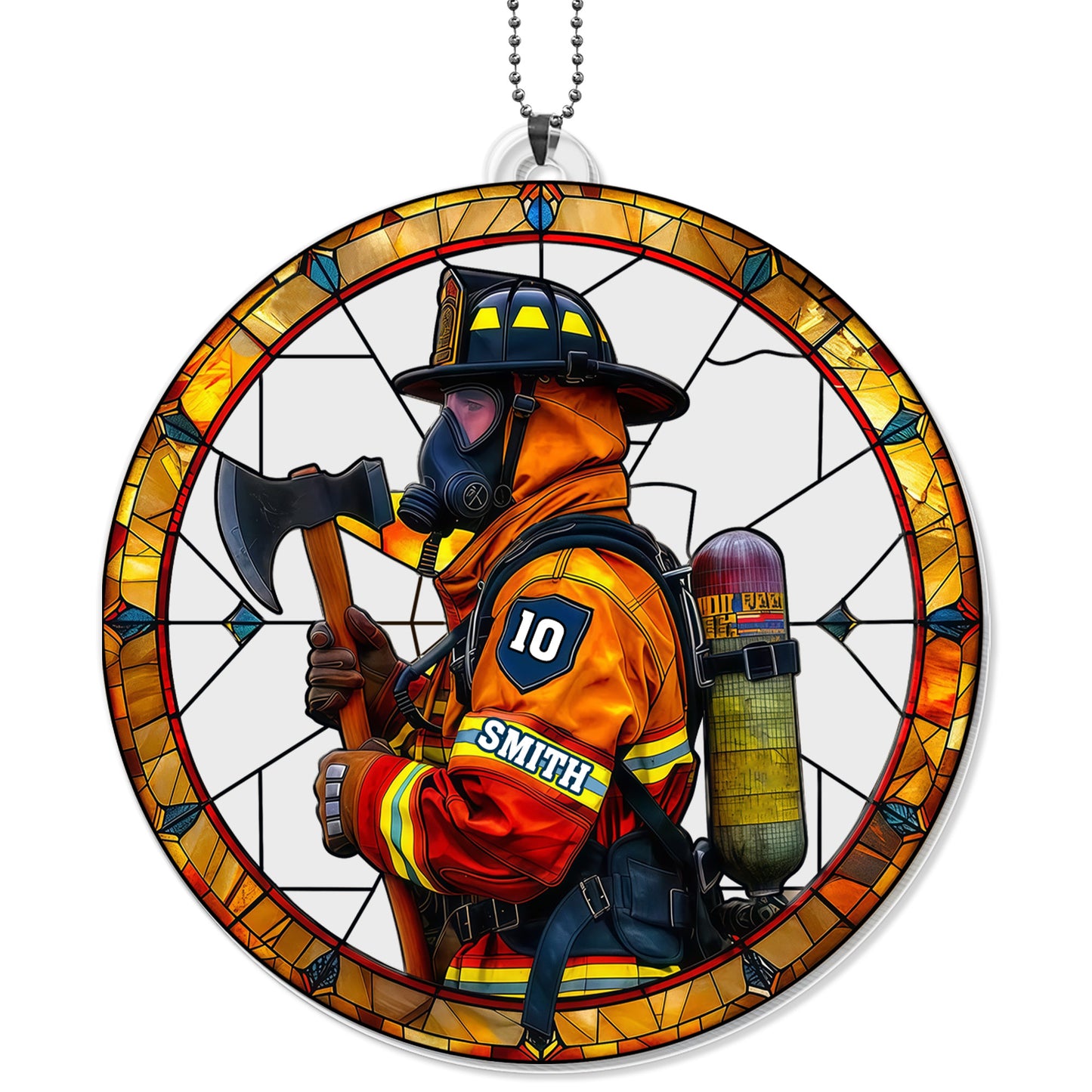 Honor Our Brave Firefighters Ornament