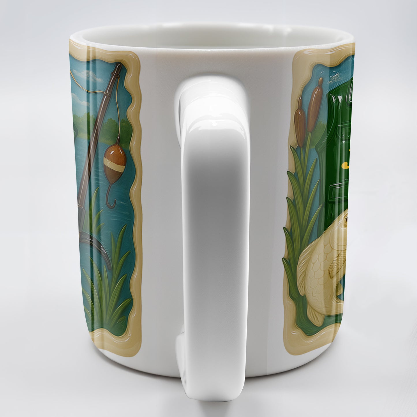 Personalized Custom Coffee Mug For Fishing Enthusiasts