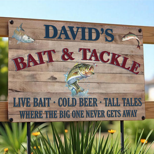 Live Bait Cold Beer Where The Big One Never Gets Away