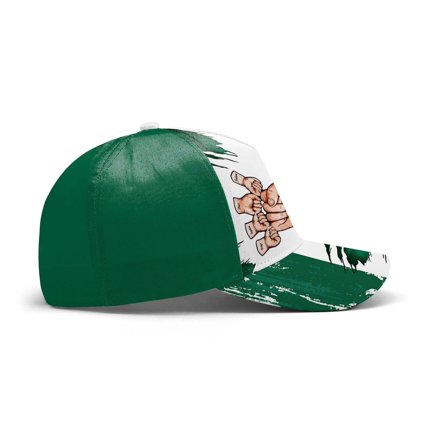 Être papa est un honneur. Être un papa n'a pas de prix ! Casquette de baseball personnalisée, imprimé intégral - FM001_BAC