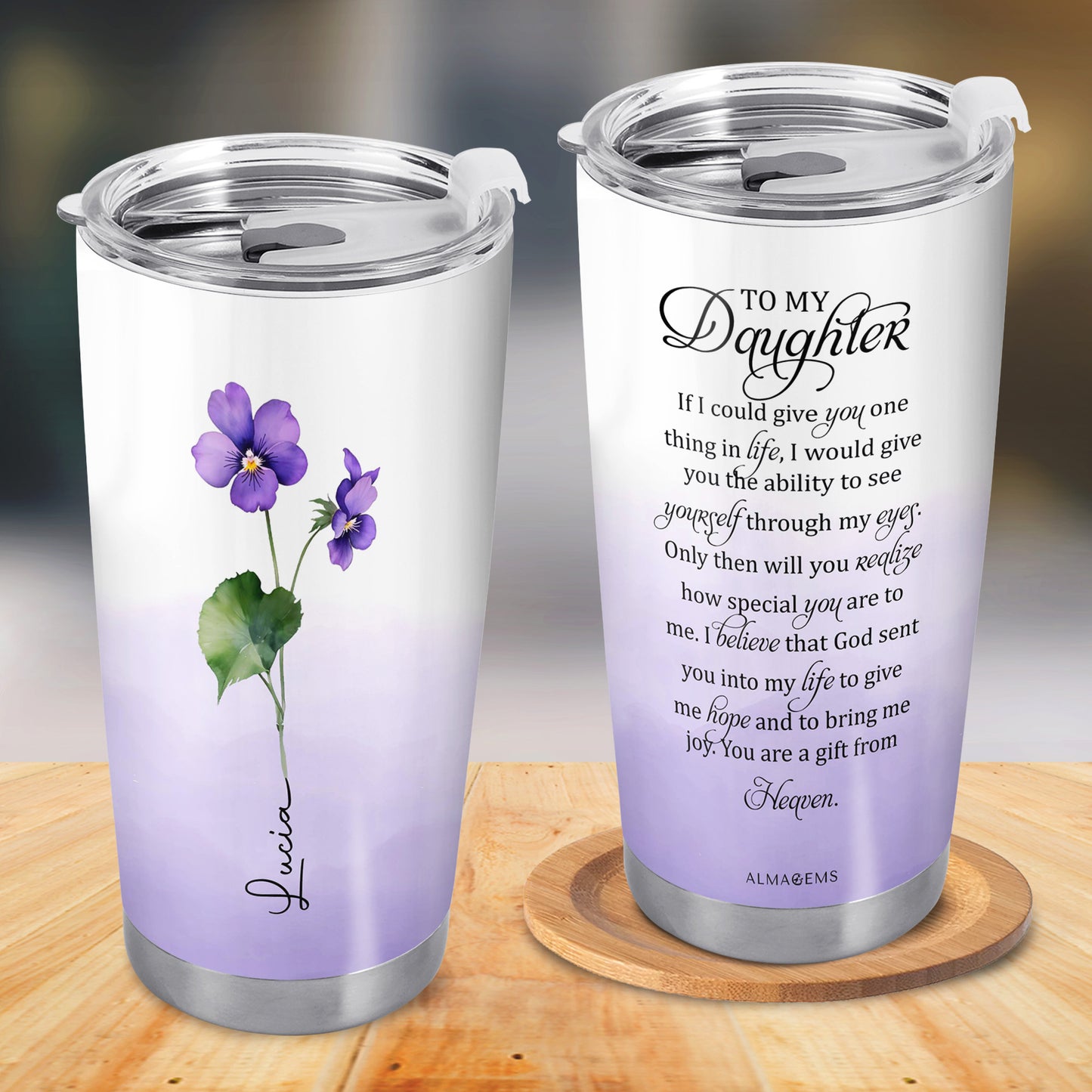 One Thing In Life - Gobelet personnalisé en acier inoxydable 20 oz 30 oz - FM023_TB