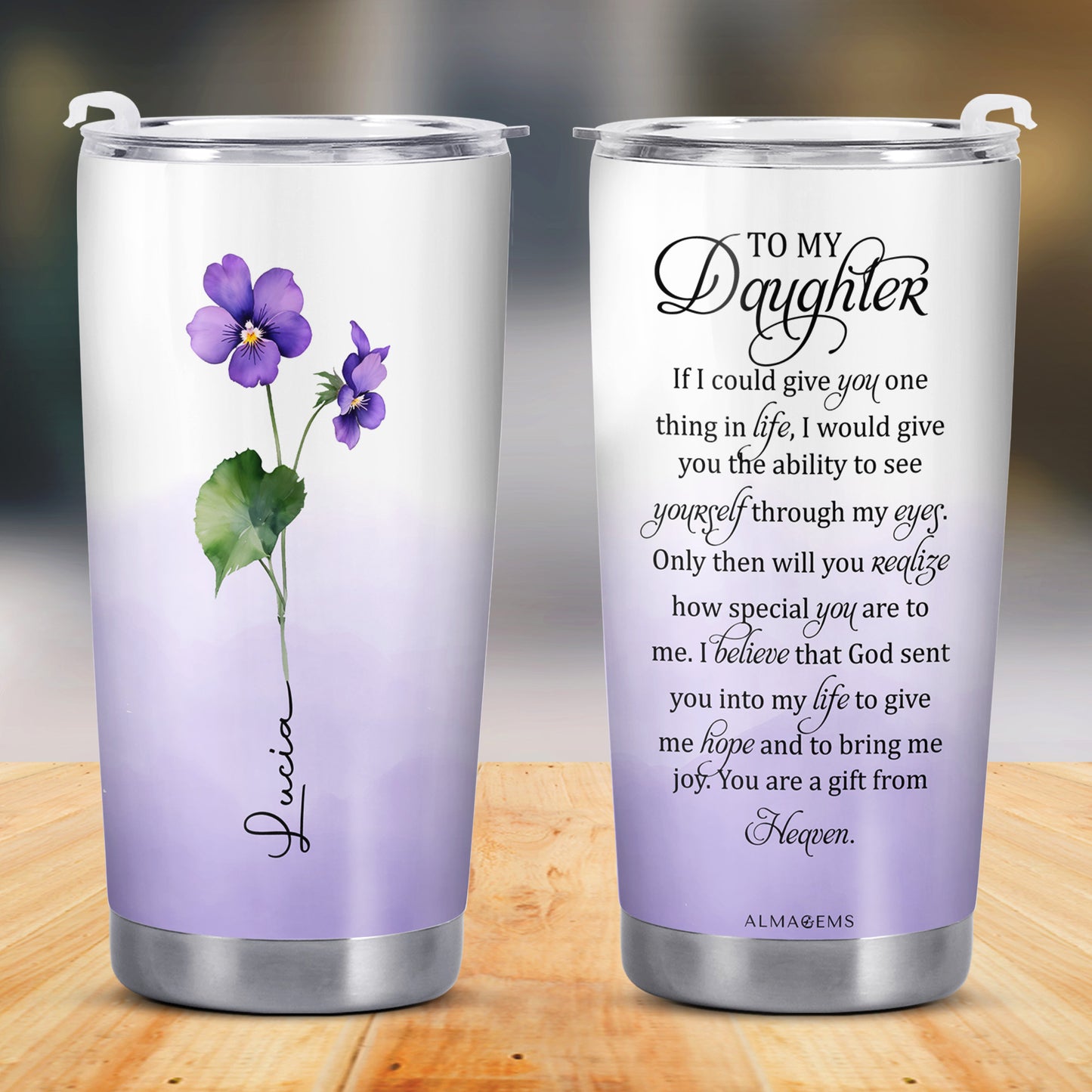 One Thing In Life - Gobelet personnalisé en acier inoxydable 20 oz 30 oz - FM023_TB