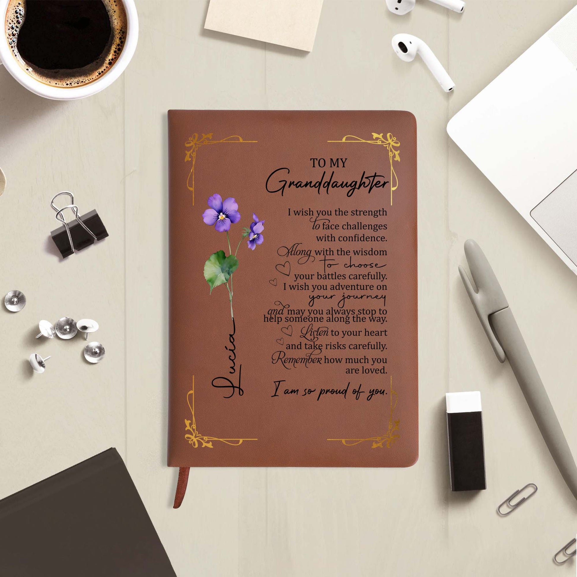 Wish You Strength And Confidence Inspirational Message