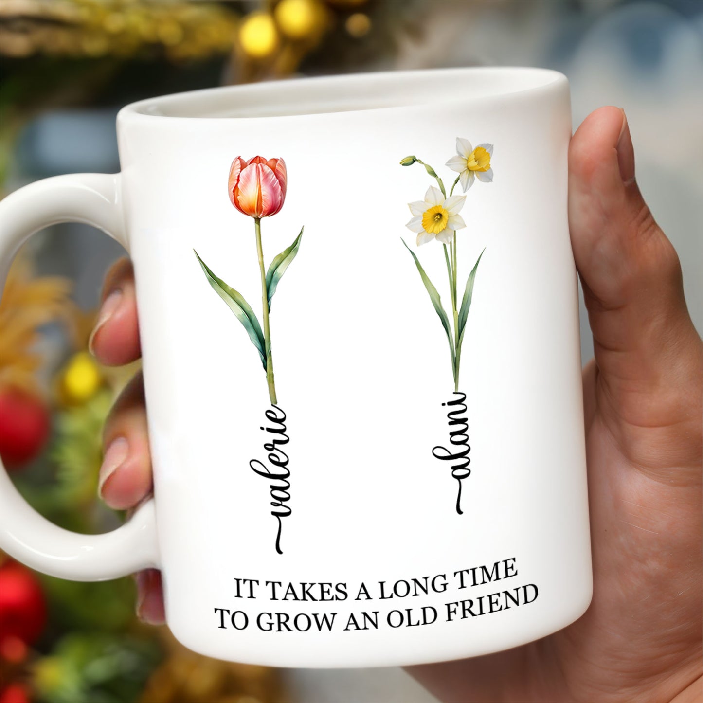 It Takes A Long Time To Grow An Old Friend Floral Design