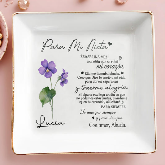 Para Mi Nieta - Portefeuille en cuir pour femme - FM054_SCRD