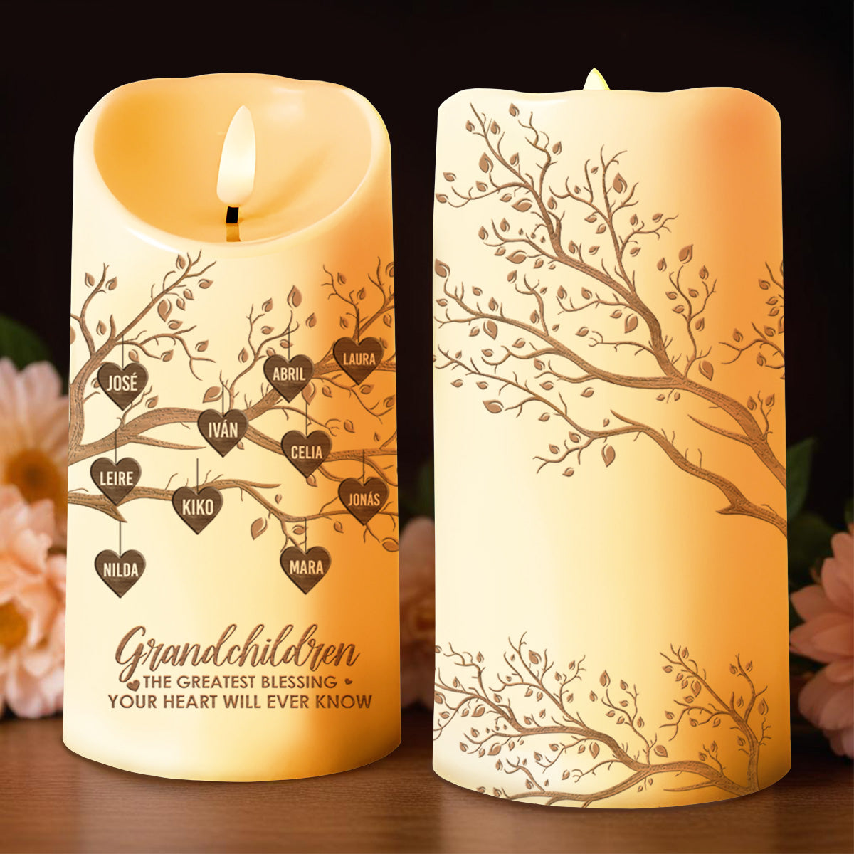 Grandchildren The Greatest Blessing Beautiful Tree Design