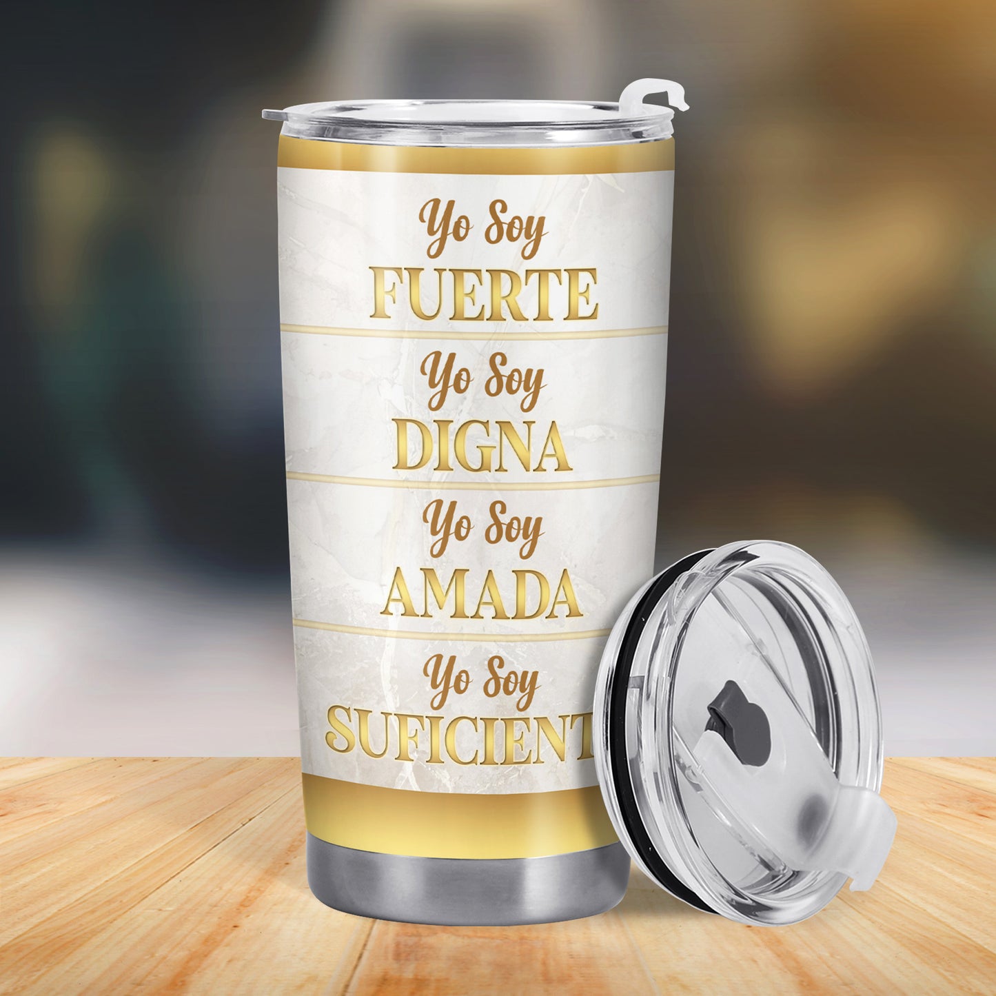 Guadalupe Faith - Personalized Custom Stainless Steel Tumbler 20oz 30oz - FT006_TB